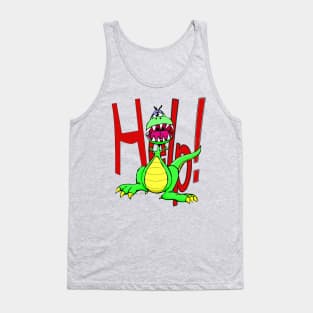 T-Rex Makes 2 Startling Discoveries and the Second is Language! Tank Top